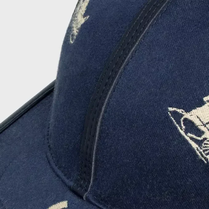 Racine Cap in Cotton Jacquard Racine Cap in Cotton Jacquard