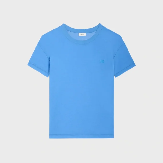 Regular T-Shirt in Fine Cotton Jersey