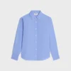 Relaxed Shirt in Cotton Poplin