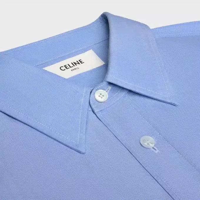 Relaxed Shirt in Cotton Poplin