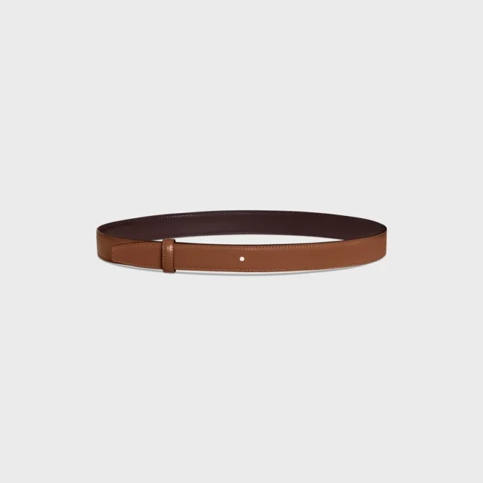 Reversible Strap 25Mm in Taurillon Reversible Strap 25Mm in Taurillon