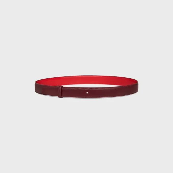 Reversible Strap 25Mm in Taurillon Reversible Strap 25Mm in Taurillon