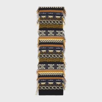 Scarf in Jacquard Cashmere Scarf in Jacquard Cashmere