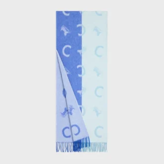 Scarf in Wool and Cashmere