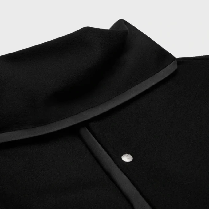 Scarf Jacket in Wool Cloth