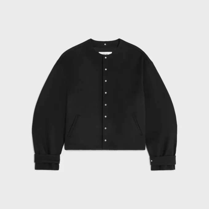Scarf Jacket in Wool Cloth