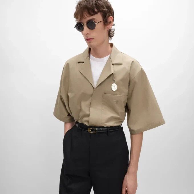 Scout Shirt in Light Cotton Gabardine Scout Shirt in Light Cotton Gabardine