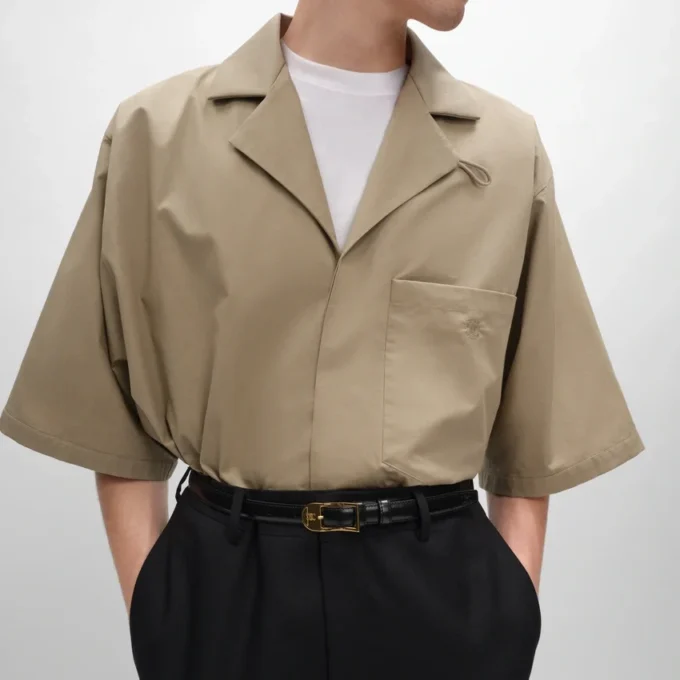 Scout Shirt in Light Cotton Gabardine Scout Shirt in Light Cotton Gabardine