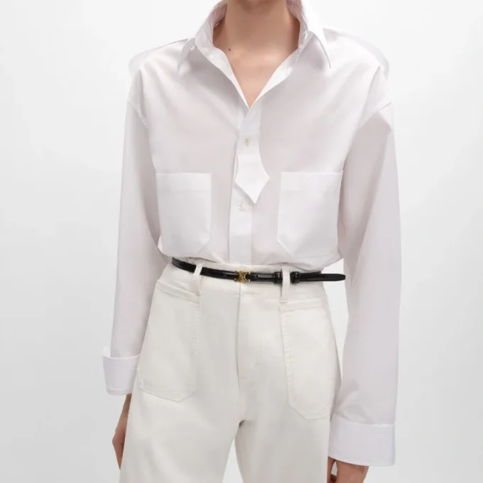 Shirt in Cotton Poplin Shirt in Cotton Poplin