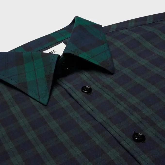 Shirt in Tartan Cotton Shirt in Tartan Cotton