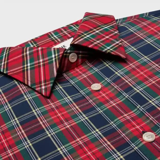 Shirt in Tartan Cotton Shirt in Tartan Cotton