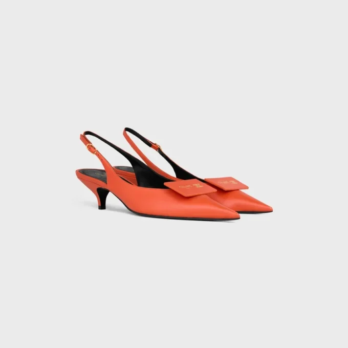 Signature Slingback in Lambskin Signature Slingback in Lambskin