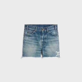 Skate Shorts in Electric Sky Wash Denim Skate Shorts in Electric Sky Wash Denim