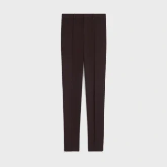 Slim Trousers in Stretch Wool Gabardine Slim Trousers in Stretch Wool Gabardine
