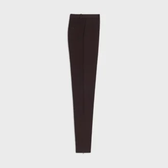 Slim Trousers in Stretch Wool Gabardine Slim Trousers in Stretch Wool Gabardine