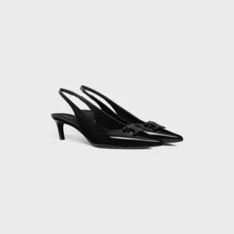 Slingback Alma in Patent Calfskin