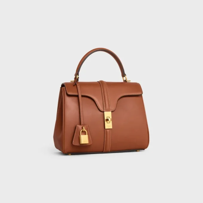 Small 16 Bag in Natural Calfskin Small 16 Bag in Natural Calfskin