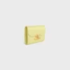 Small Flap Wallet Triomphe in Shiny Calfskin Small Flap Wallet Triomphe in Shiny Calfskin