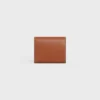 Small Flap Wallet Triomphe in Shiny Smooth Lambskin Small Flap Wallet Triomphe in Shiny Smooth Lambskin