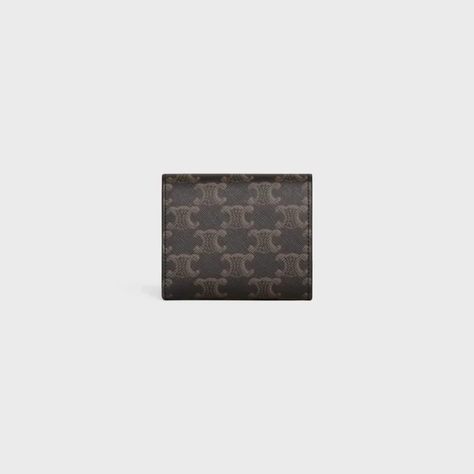 Small Flap Wallet Triomphe in Triomphe Canvas Small Flap Wallet Triomphe in Triomphe Canvas