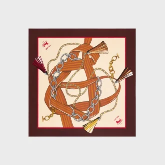 Square in Silk Twill