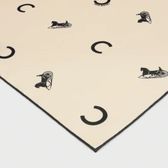 Square in Silk Twill