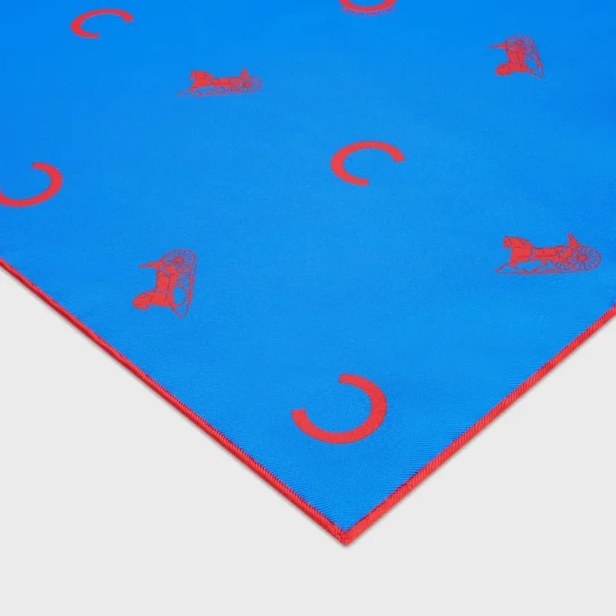 Square in Silk Twill Square in Silk Twill