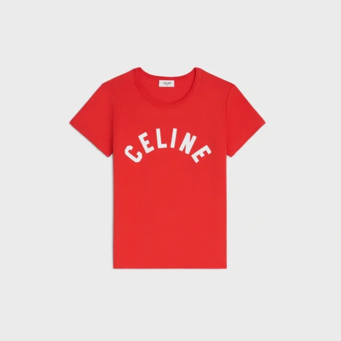 T-Shirt in Ribbed Cotton Jersey T-Shirt in Ribbed Cotton Jersey