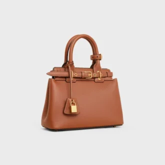 Teen Celine Conti Bag in Supple Grained Calfskin Teen Celine Conti Bag in Supple Grained Calfskin