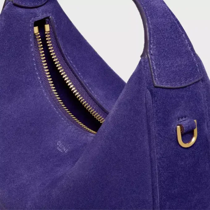 Teen Celine Lulu in Suede Calfskin