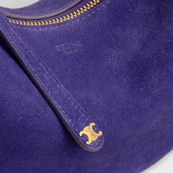 Teen Celine Lulu in Suede Calfskin
