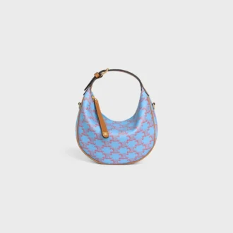 Teen Celine Lulu in Triomphe Canvas Teen Celine Lulu in Triomphe Canvas