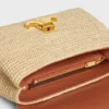 Teen Nino Bag in Raffia and Calfskin