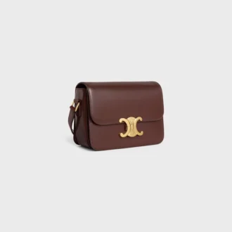 Teen Triomphe Bag in Shiny Calfskin Teen Triomphe Bag in Shiny Calfskin