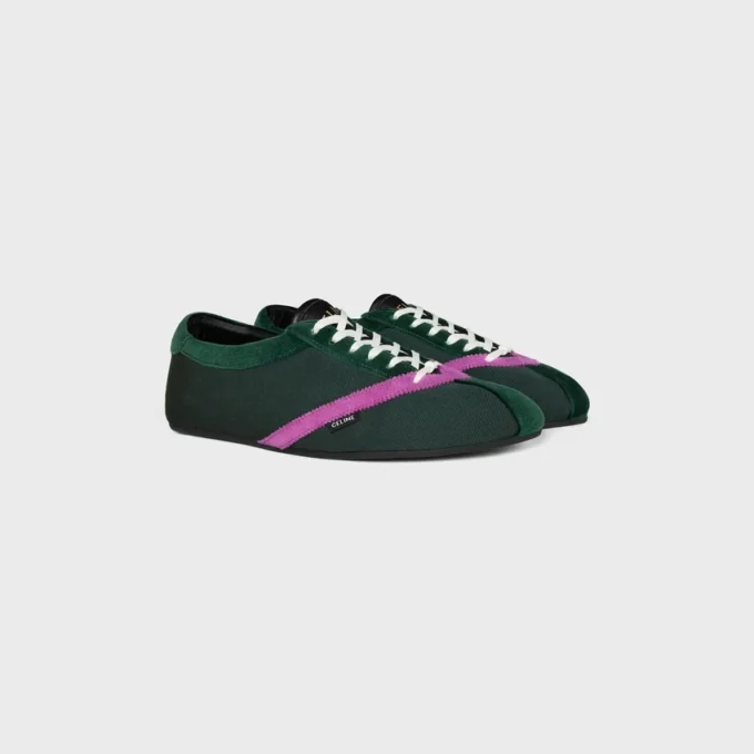 The Flat Sneaker in Gros Grain, Velvet, Suede Calfskin and Lambskin The Flat Sneaker in Gros Grain, Velvet, Suede Calfskin and Lambskin
