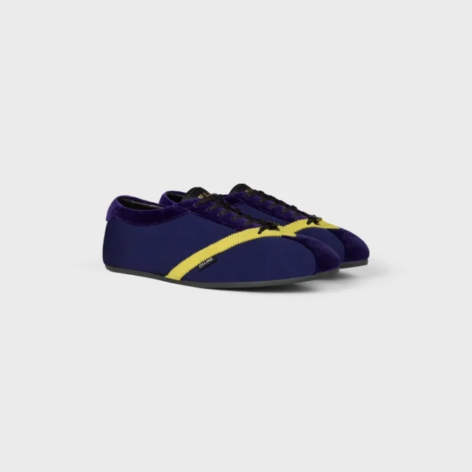 The Flat Sneaker in Gros Grain, Velvet, Suede Calfskin and Lambskin The Flat Sneaker in Gros Grain, Velvet, Suede Calfskin and Lambskin