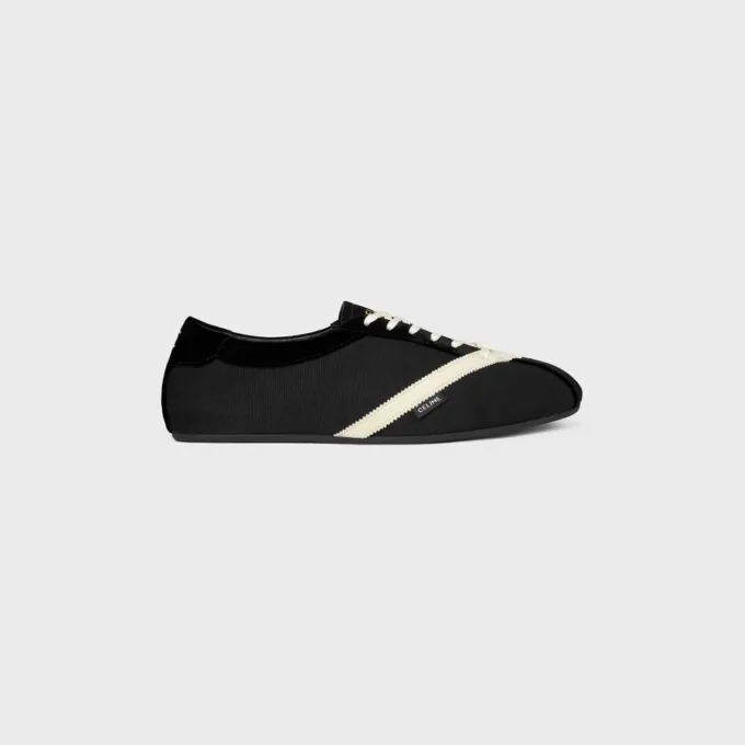 The Flat Sneaker in Gros Grain, Velvet, Suede Goatskin and Lambskin The Flat Sneaker in Gros Grain, Velvet, Suede Goatskin and Lambskin