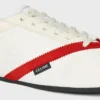 The Flat Sneaker in Gros Grain, Velvet, Suede Goatskin and Lambskin
