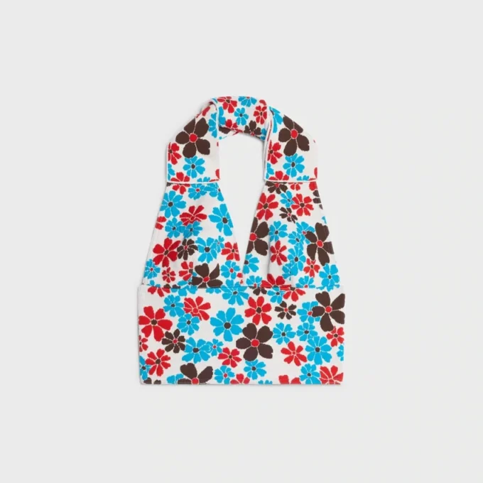 Top in Polyamide Jacquard
