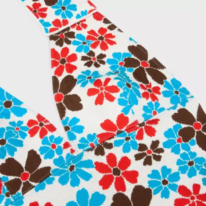Top in Polyamide Jacquard