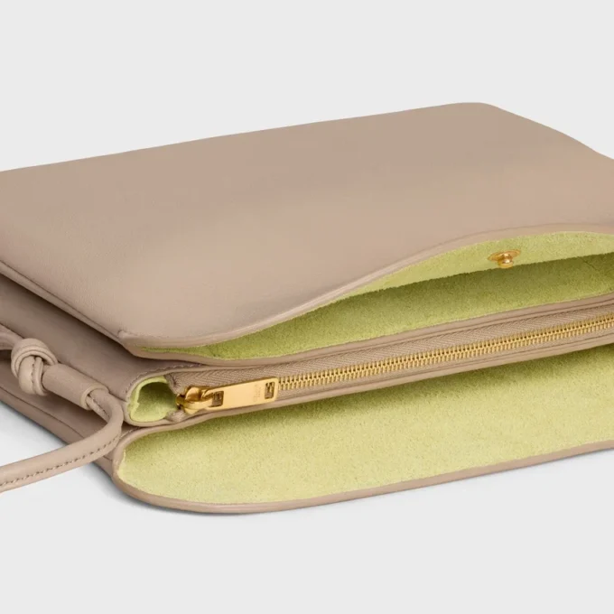 Trio Flap in Smooth Lambskin Trio Flap in Smooth Lambskin