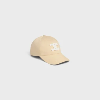 Triomphe Baseball Cap in Washed Cotton Triomphe Baseball Cap in Washed Cotton