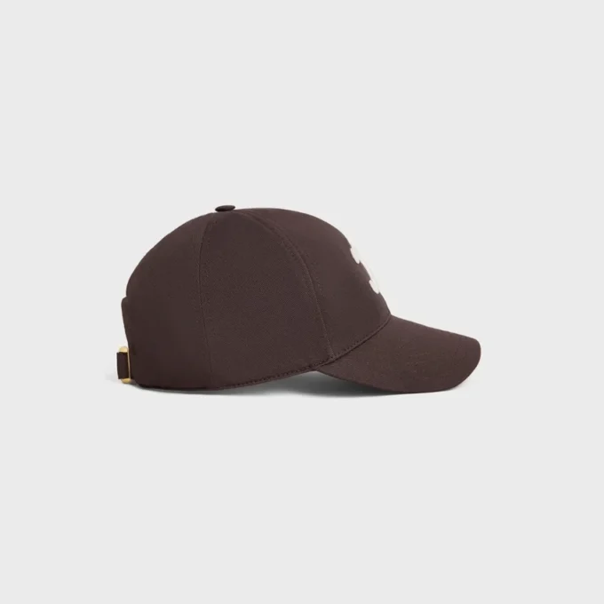 Triomphe Baseball Cap in Washed Cotton Gabardine Triomphe Baseball Cap in Washed Cotton Gabardine