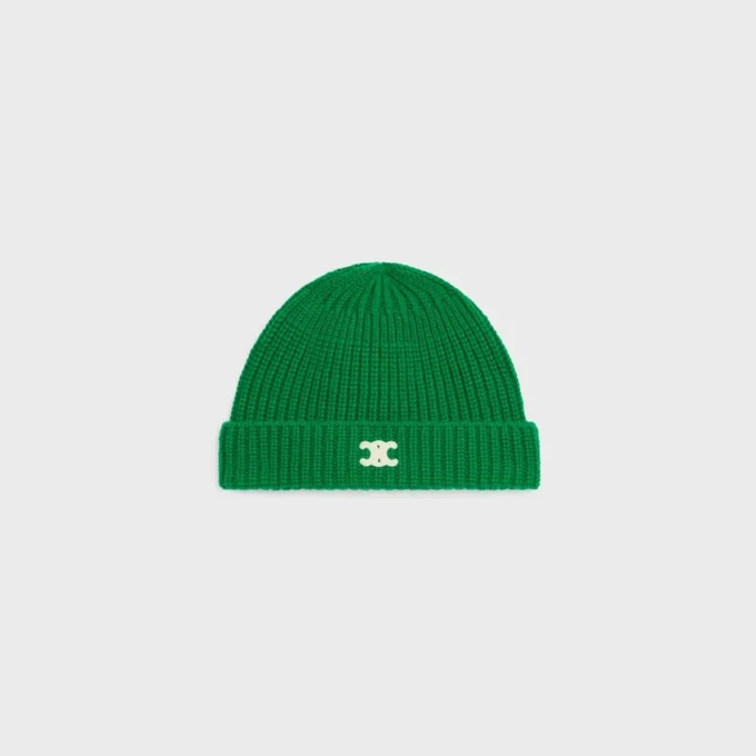 Triomphe Beanie in Scottish Cashmere Triomphe Beanie in Scottish Cashmere