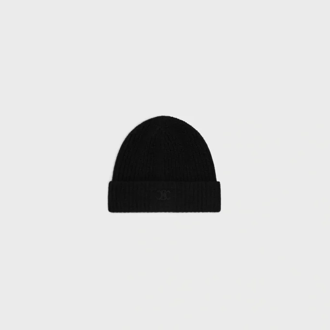 Triomphe Beanie in Scottish Cashmere Triomphe Beanie in Scottish Cashmere