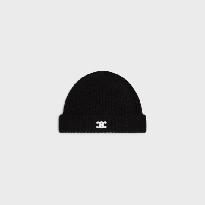 Triomphe Beanie in Scottish Cashmere Triomphe Beanie in Scottish Cashmere