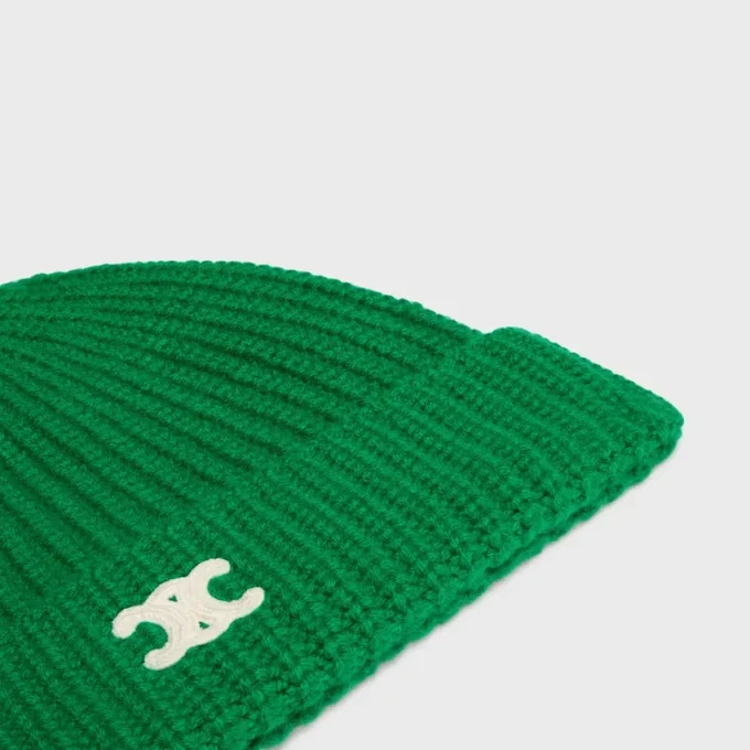 Triomphe Beanie in Scottish Cashmere Triomphe Beanie in Scottish Cashmere