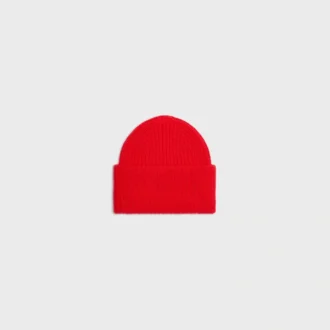 Triomphe Beanie in Seamless Cashmere Triomphe Beanie in Seamless Cashmere
