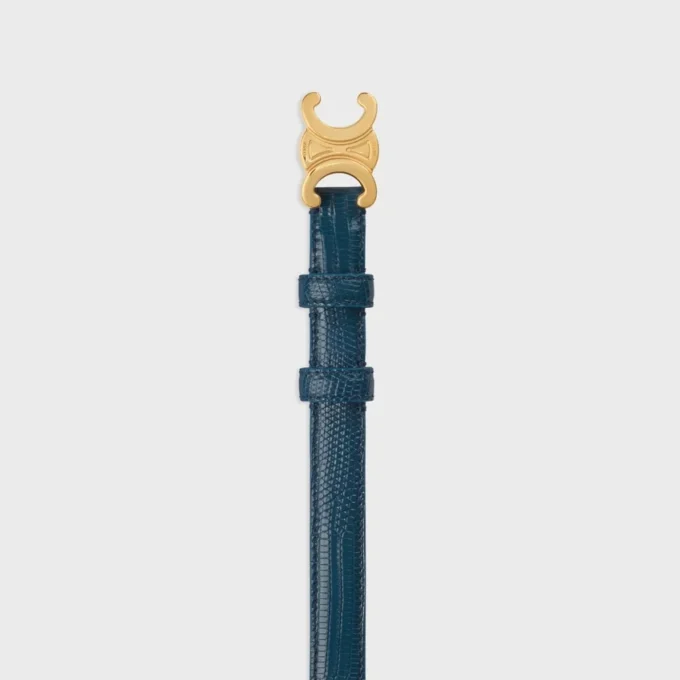 Triomphe Belt 18Mm in Lizard Triomphe Belt 18Mm in Lizard