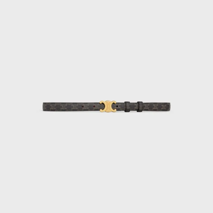 Triomphe Belt 18Mm in Triomphe Canvas Triomphe Belt 18Mm in Triomphe Canvas